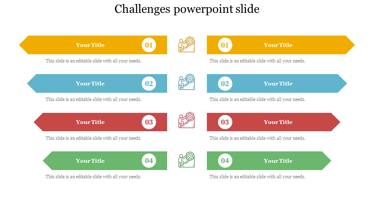 Creative Challenges PowerPoint Slide Template
